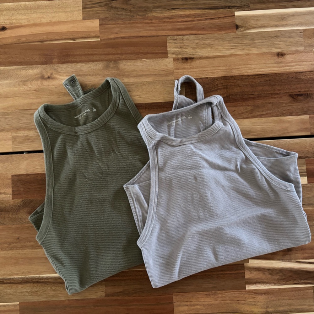 Abercrombie Crew Neck Bodysuits - 2 for 1